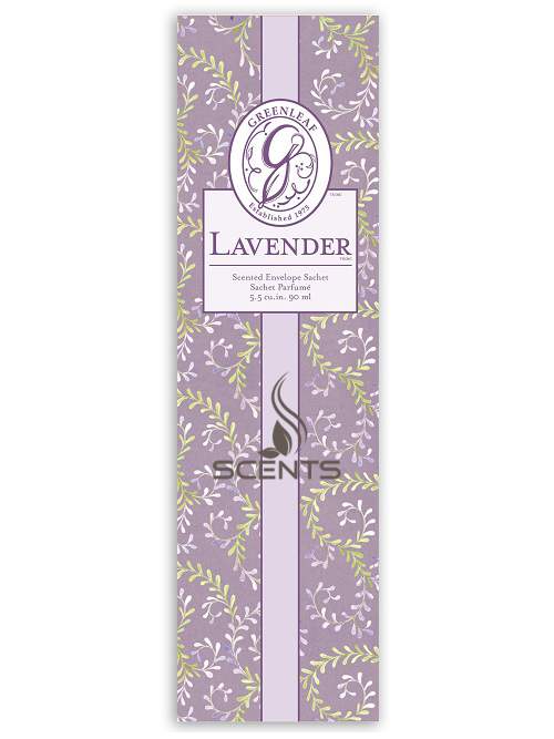 Саше середні Greenleaf Лаванда Lavender для дому, офісу